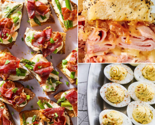 My favourite easter appetizers cover photo collage