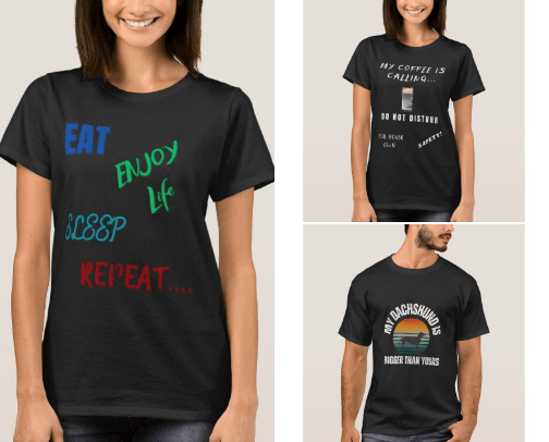 Trendy New T-Shirts cover photo collage
