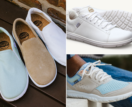 Barefoot shoes that support your natural foot shape because foot health is important 👟 cover photo collage