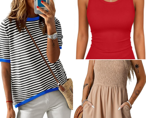 Summer Fashion Deals 4 star plus cover photo collage
