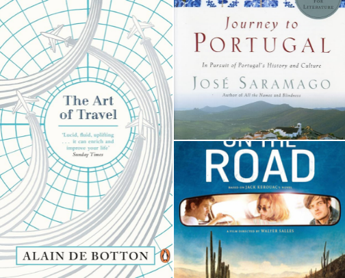 Travel, culture and adventure books I return to cover photo collage