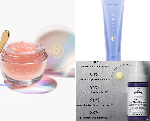 Night skincare routine in 2023 cover photo collage