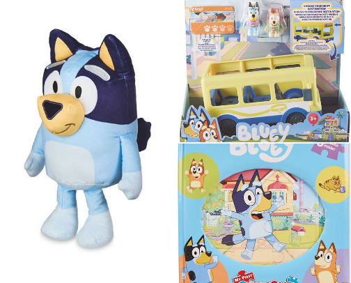 Bluey Christmas List cover photo collage