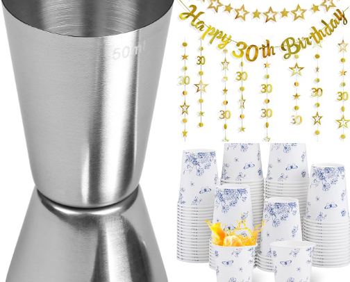Party essentials. cover photo collage