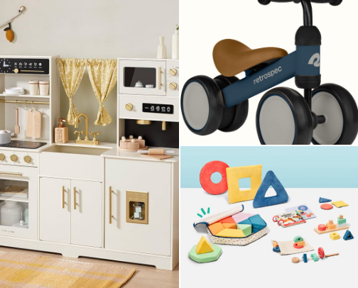 Favorite Toddler toys cover photo collage