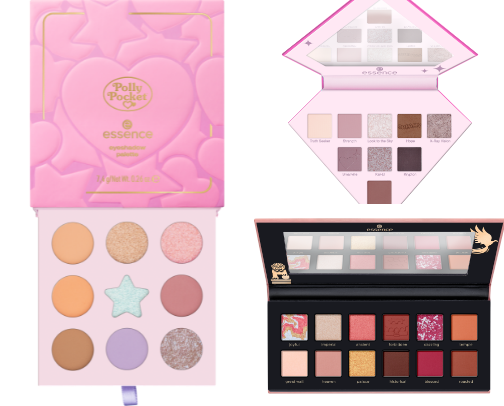 Drugstore affordable eye palettes cover photo collage