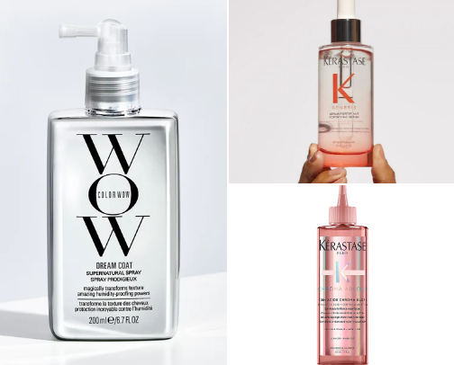 Hair care cover photo collage