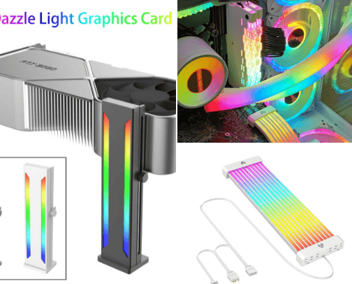 PC accessories cover photo collage