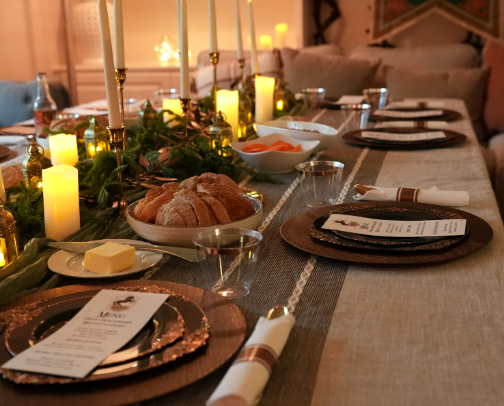 A Feast Fit for Hobbits and Elves cover photo collage