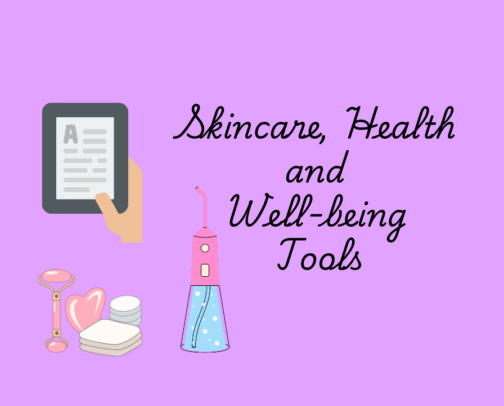 Skincare, Health & Wellbeing Tools that Work cover photo collage