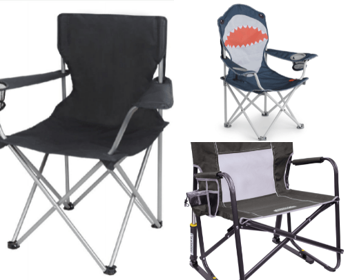 Camping Chairs cover photo collage