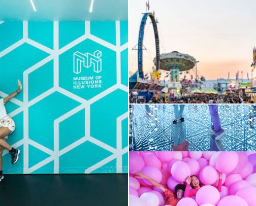 Fun places to go cover photo collage