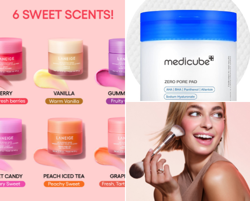 My favorite beauty picks 🤍 cover photo collage