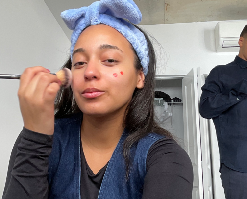 Natural makeup roster cover photo collage