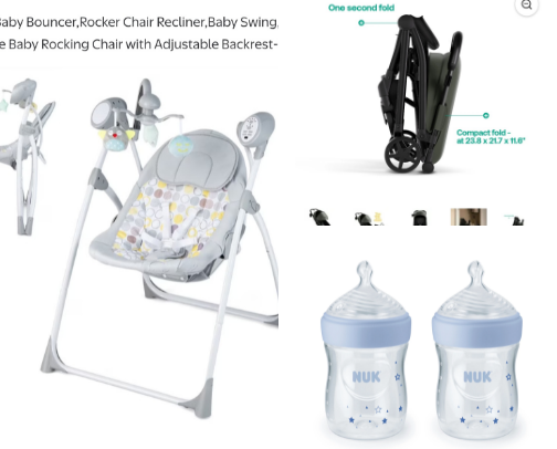 Baby products that you need cover photo collage