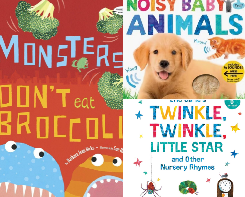 Read On Repeat - My Toddler’s Favorite Books 📚 cover photo collage