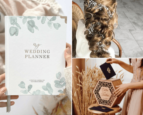 Wedding ❤️ cover photo collage