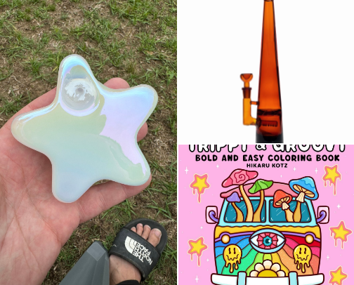 Stoner Cutie Vibes cover photo collage