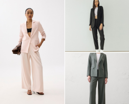 Woman Blazer For Formal Occasion cover photo collage