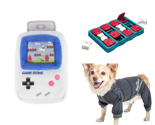 On My Dog's Christmas List cover photo collage