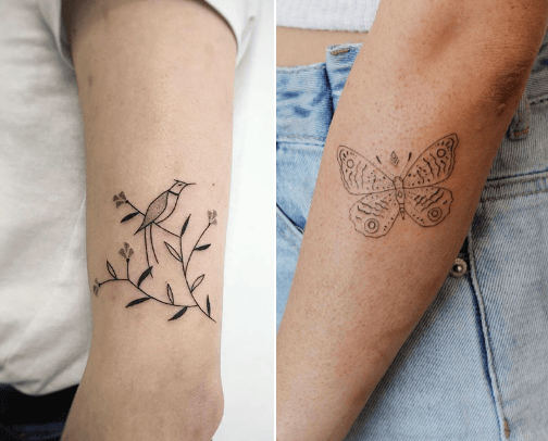 Tattoo cover photo collage