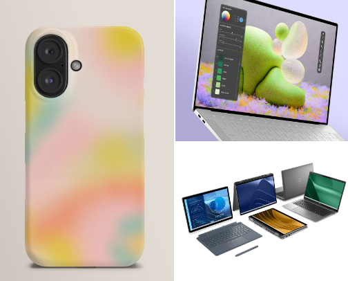 Phone's, case& enterprises. Software, cover photo collage