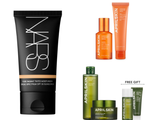 My favorite beauty recs cover photo collage