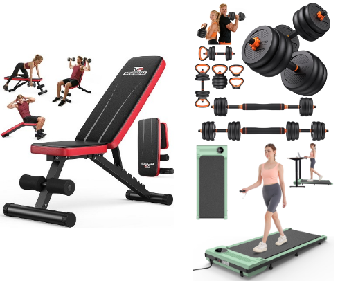 Rental-Friendly Home Gym Setup (Small Space + Beginner Friendly) cover photo collage
