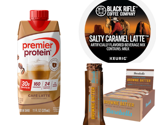 Protein Faves cover photo collage