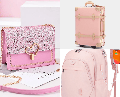 Suit cases & bags cover photo collage