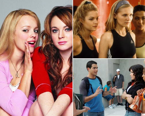 📓 The High School Cinematic Universe cover photo collage