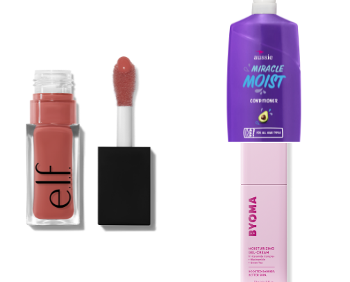 Beauty, hair and skin care products, mostly all for under 20 dollars! cover photo collage