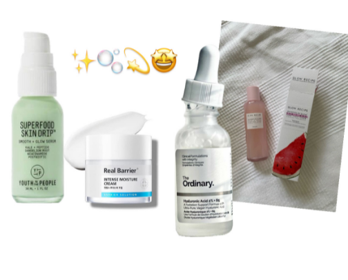 Skincare favorites✨ cover photo collage