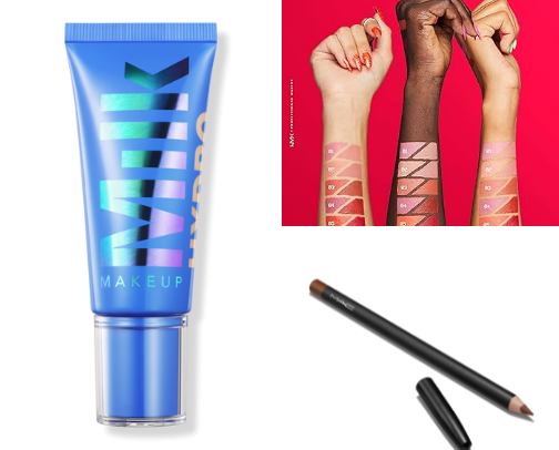 Everyday soft alt makeup cover photo collage