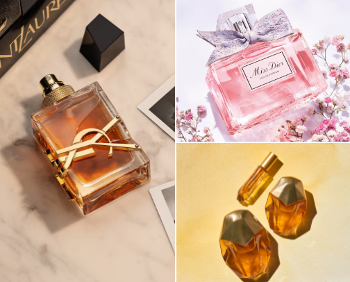The Scent Vault | Perfumes that turn heads 🧚🏼‍♀️💫✨ cover photo collage