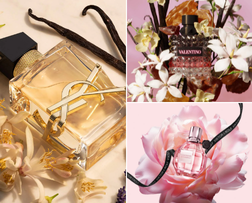 Discover Your Signature Scent: Luxurious Women's Fragrances Await ✨🌸💖 cover photo collage