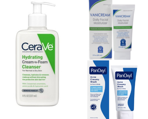 affordable but good self care items! cover photo collage