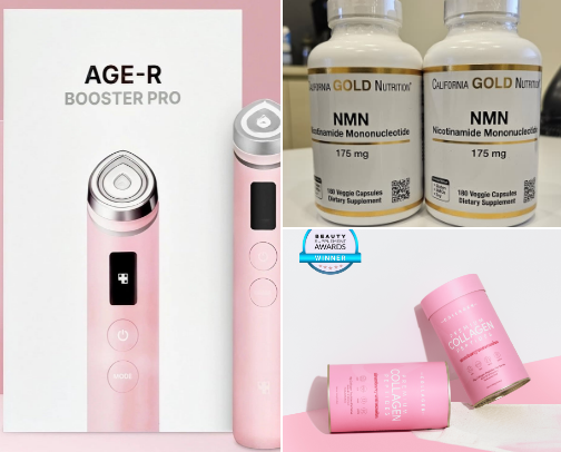 Health & Beauty Supplements for a ancient inner beauty glow cover photo collage