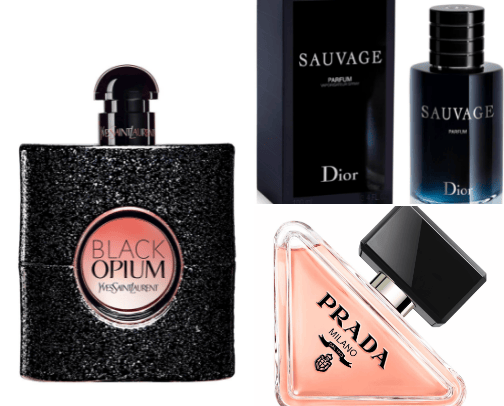 Parfum cover photo collage