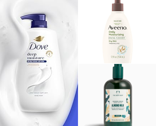 Glow & Nourish: Everyday Body Care Essentials. cover photo collage