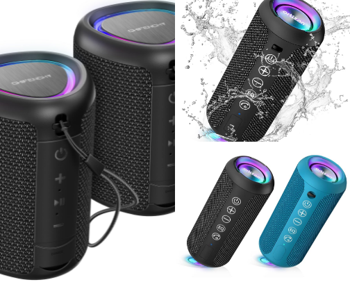 Bluetooth speaker recommendations cover photo collage