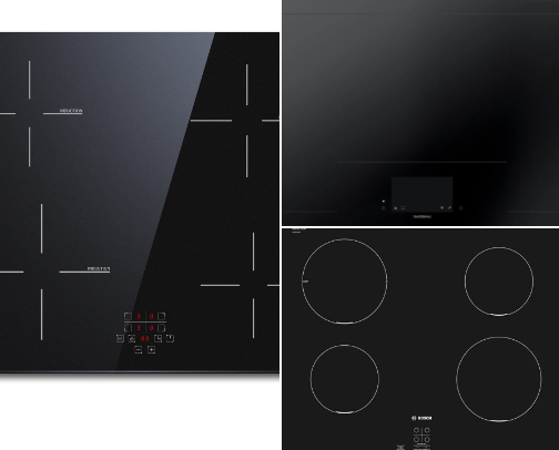 Electric Ceramic Cooktop vs. Induction Cooktop: Which One is Better? cover photo collage