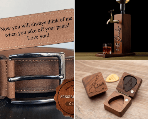 Gifts for him cover photo collage