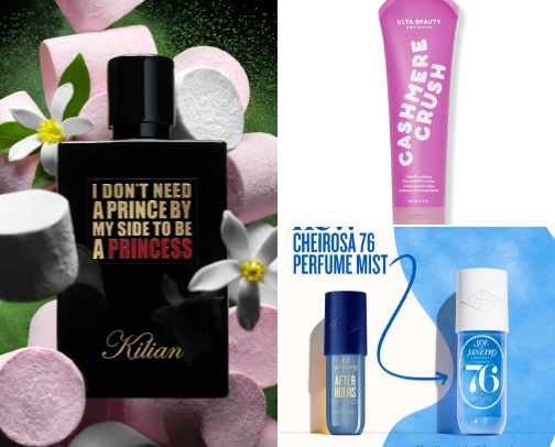 my favorite scents cover photo collage