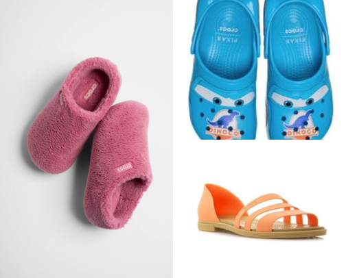 Store for Crocs cover photo collage