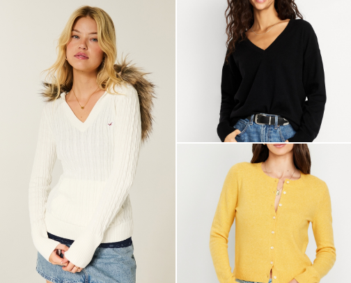 Sweater Season!- Sweaters that you will never stop wearing cover photo collage