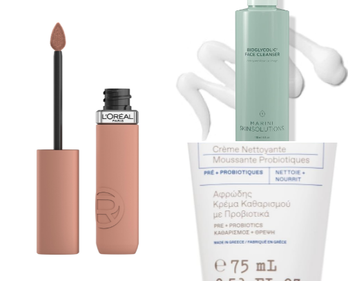 Cleanser Products cover photo collage