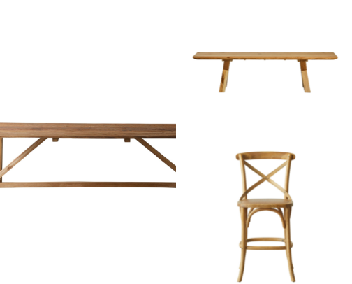 Modern Farmhouse Furniture Finds cover photo collage