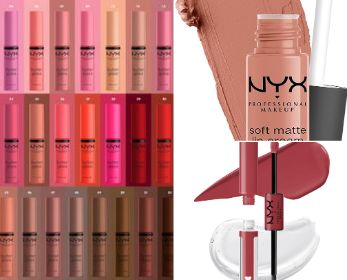 Top 20 Lip Glosses and Lipsticks: NYX, L'Oréal, and Huda Beauty🩷💄 cover photo collage