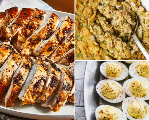 Thanksgiving Lunch cover photo collage